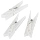 Прищепки бельевые 7,8 см, КОМПЛЕКТ 10 штук, пластик, белые, PRIMILA (ПРИМИЛА) ORIGINAL, 700512