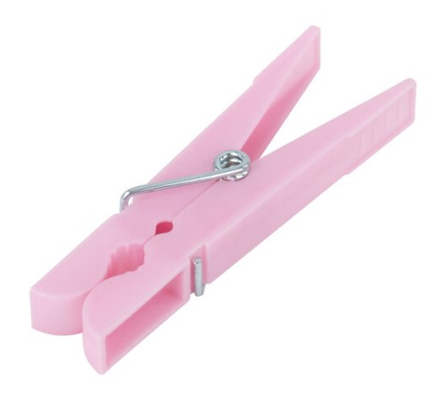 Прищепки бельевые 7,4 см, КОМПЛЕКТ 20 штук, пластик, ассорти, PRIMILA (ПРИМИЛА) STANDARD, 700517