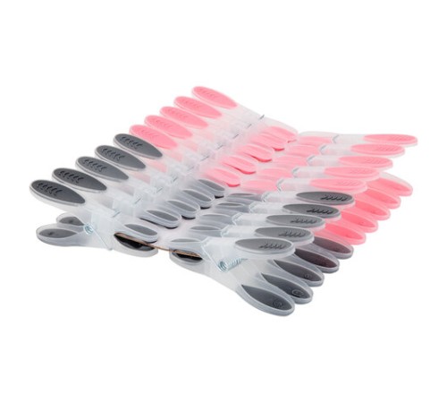 Прищепки бельевые 8,2 см, КОМПЛЕКТ 20 штук, прорезиненный пластик, ассорти, PRIMILA (ПРИМИЛА) PREMIUM, 700522