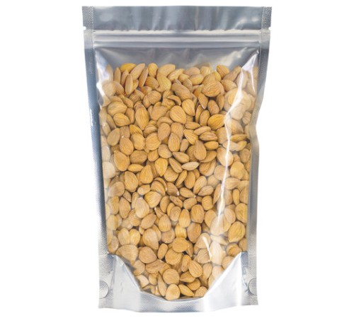 Пакеты дой-пак с замком ZIP LOCK, металлизированная + прозрачная стенка, 120х200 + 40 мм, КОМПЛЕКТ 100 штук, 70 мкм, BRAUBERG, 700683