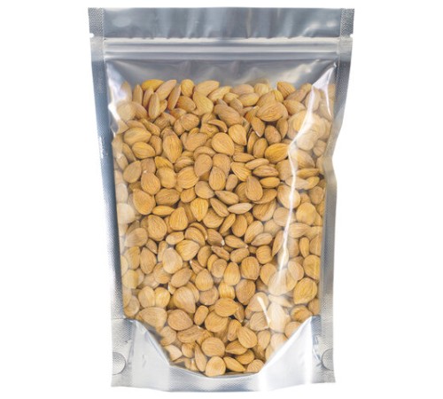 Пакеты дой-пак с замком ZIP LOCK, металлизированная + прозрачная стенка, 140х200 + 40 мм, КОМПЛЕКТ 100 штук, 70 мкм, BRAUBERG, 700684