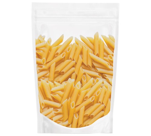 Пакеты дой-пак с замком ZIP LOCK, прозрачные, 120х200 + 40 мм, КОМПЛЕКТ 100 штук, 70 мкм, BRAUBERG, 700696