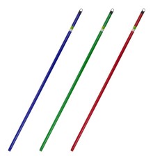 Черенок рукоятка 120 см, еврорезьба, дерево + пленка (ЭВКАЛИПТ), d=2,2 см, ассорти, ЛЮБАША, 700889