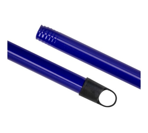 Черенок рукоятка 120 см, еврорезьба, дерево + пленка (ЭВКАЛИПТ), d=2,2 см, ассорти, ЛЮБАША, 700889