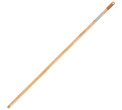 Черенок рукоятка 120 см, еврорезьба, дерево + лак (ЭВКАЛИПТ), d=2,2 см, BOOMHOUSE (БумХаус), 700890