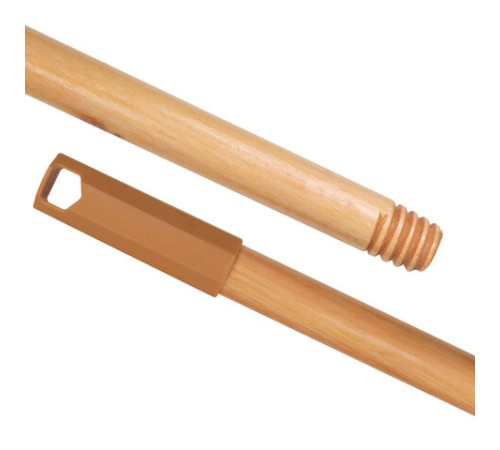 Черенок рукоятка 120 см, еврорезьба, дерево + лак (ЭВКАЛИПТ), d=2,2 см, BOOMHOUSE (БумХаус), 700890