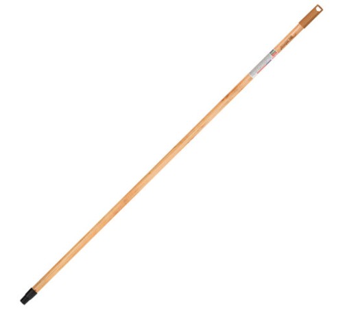 Черенок рукоятка 120 см, еврорезьба, пластиковая накладка, дерево + лак (ЭВКАЛИПТ), d=2,2 см, LAIMA, 700891