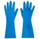 Перчатки нитриловые КЩС, STRONG, химически устойчивые, синие, размер 8-8,5, M (средний), RABBITEX (РАББИТЕКС), 700907