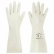 Перчатки нитриловые КЩС, EXTRA STRONG, химически устойчивые, белые, размер 7-7,5, S (малый), RABBITEX (РАББИТЕКС), 700914