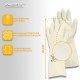 Перчатки нитриловые КЩС, EXTRA STRONG, химически устойчивые, белые, размер 10-10,5, XL (очень большой), RABBITEX (РАББИТЕКС), 700917