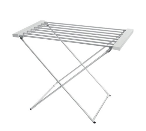 Сушилка для белья электрическая, напольная, раскладная, алюминиевая, нагрев 60 °С, LAIMA HOME, 700977