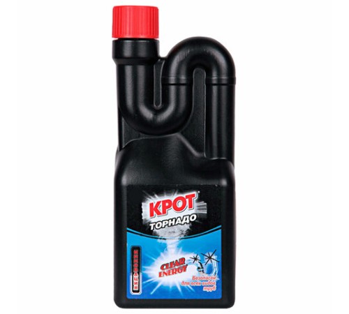 Средство для прочистки канализационных труб 500 г, КРОТ 