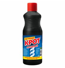 Средство для прочистки канализационных труб 500 мл КРОТ 