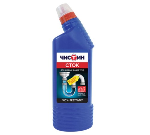 Средство для прочистки любых видов труб 750 г, ЧИСТИН, 24442