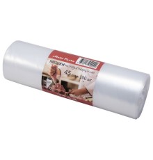 Мешок кондитерский одноразовый 45 см, КОМПЛЕКТ 100 шт. в рулоне, ПЛОТНЫЙ 90 мкм, ALEKS PARKS, А45-100