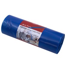 Мешок кондитерский одноразовый синий 45 см, КОМПЛЕКТ 100 шт. в рулоне, ПЛОТНЫЙ 90 мкм, ALEKS PARKS, А45-100B
