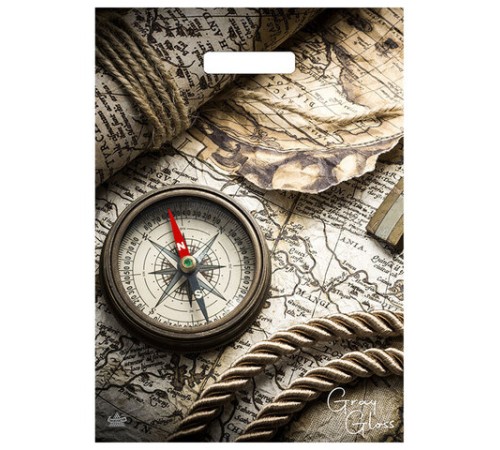 Пакет с вырубной ручкой ПВД, 40х31,5 см, 