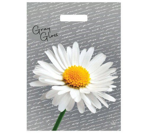 Пакет с вырубной ручкой ПВД, 43х31,5 см, 