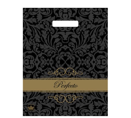 Пакет с вырубной ручкой ПВД, 37х30 см, 