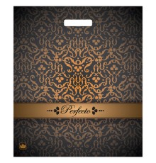 Пакет с вырубной ручкой ПВД, 42х48 см, 