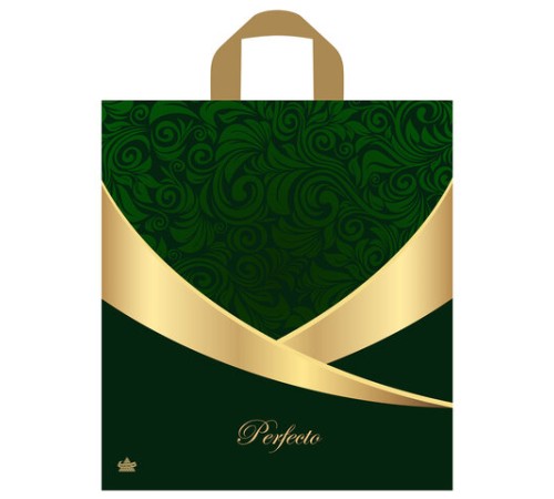 Пакет с петлевой ручкой ПВД, 40х37 см, 