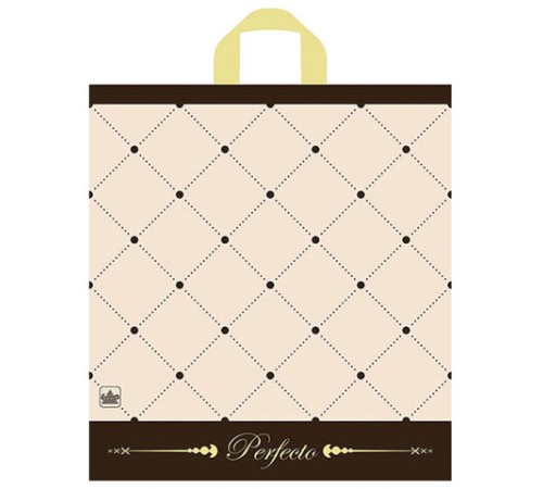 Пакет с петлевой ручкой ПВД, 42х46 см, 