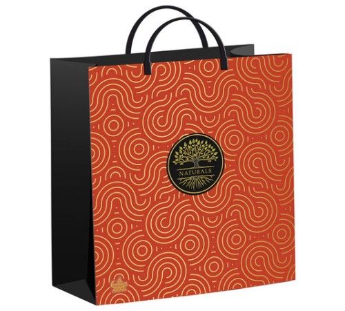 Пакет с пластиковой ручкой, мягкий пластик, 26х24см, 