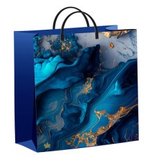 Пакет с пластиковой ручкой, мягкий пластик, 30х30 см, 