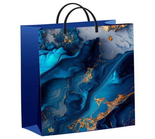 Пакет с пластиковой ручкой, мягкий пластик, 30х30 см, 