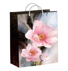 Пакет с пластиковой ручкой, мягкий пластик, 40х30 см, 