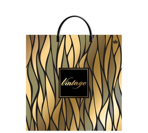 Пакет с пластиковой ручкой ПВД, 36х37 см, 