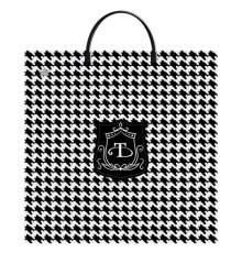 Пакет с пластиковой ручкой ПВД, 36х37 см, 