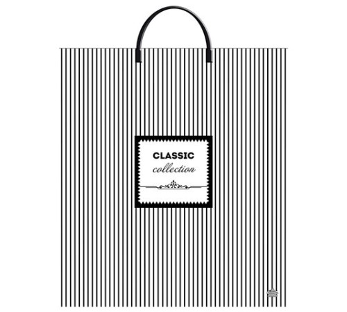 Пакет с пластиковой ручкой ПВД, 44х40 см, 