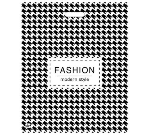 Пакет с вырубной ручкой ПВД, 60х50 см, 