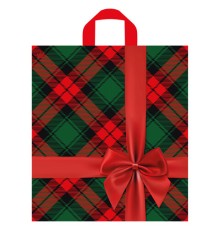 Пакет с петлевой ручкой ПВД, 44х40 см, 