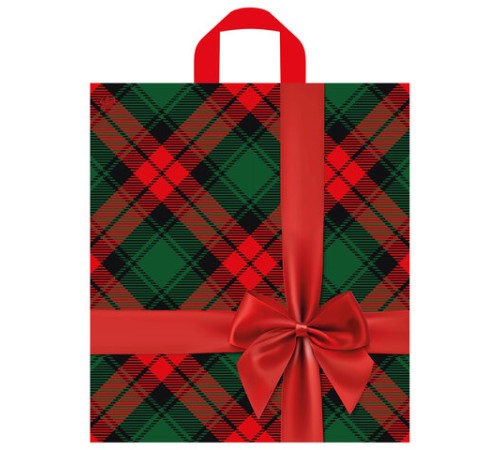 Пакет с петлевой ручкой ПВД, 44х40 см, 