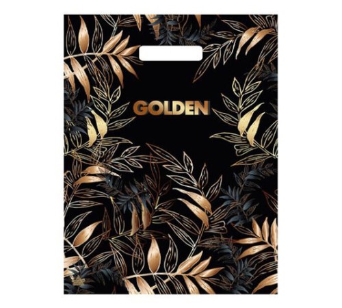 Пакет с вырубной ручкой ПВД, 40х31 см, 