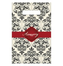 Пакет с вырубной ручкой ПВД, 30х20 см, 