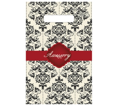 Пакет с вырубной ручкой ПВД, 30х20 см, 