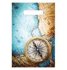 Пакет с вырубной ручкой ПВД, 30х20 см, 