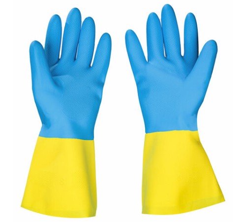 Перчатки латексно-неопреновые SCAFFA 