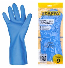 Перчатки нитриловые SCAFFA 