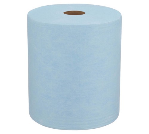 Протирочный нетканый материал KIMBERLY-CLARK Wypall X60, 500 листов в рулоне, 31,5х38 см, голубой, 8371