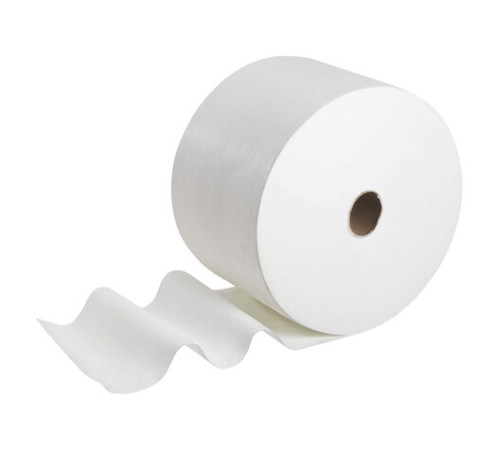 Протирочный нетканый материал KIMBERLY-CLARK Wypall X50, 1100 листов в рулоне, 24,9х34 см, белый, 8356