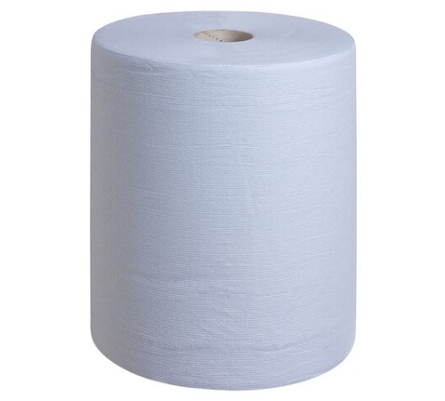 Бумага протирочная KIMBERLY-CLARK Wypall L20, 500 листов в рулоне, 33х38 см, 2-слойная, голубая, 7301