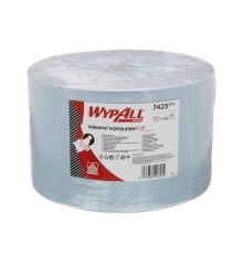 Бумага протирочная KIMBERLY-CLARK Wypall L30, 750 листов в рулоне, 23х38 см, 3-слойная, голубая, 7425