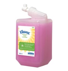 Картридж с жидким мылом одноразовый KIMBERLY-CLARK Kleenex Everyday Use, 1 л, розовый, 6331