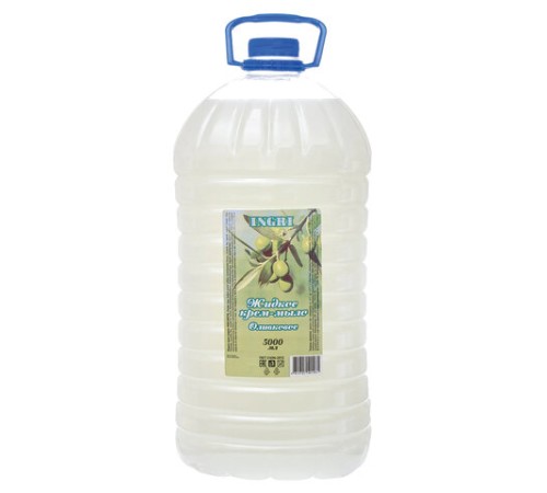 Мыло-крем жидкое 5 л, INGRI 