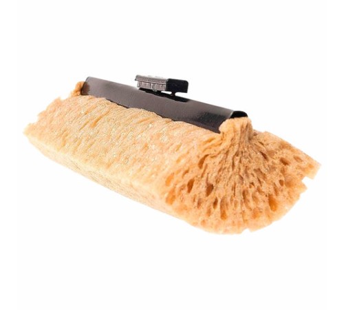 Насадка МОП для швабры самоотжимной, PVA 27 см, желтая, HOME QUEEN, 569188