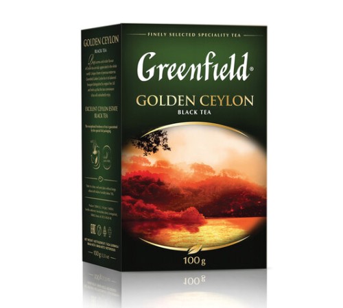 Чай листовой GREENFIELD 